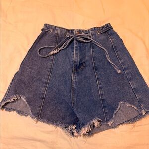 Denim Blue Women's Shorts